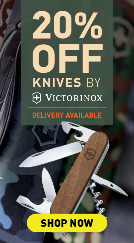 20% Off Knives by Victorinox