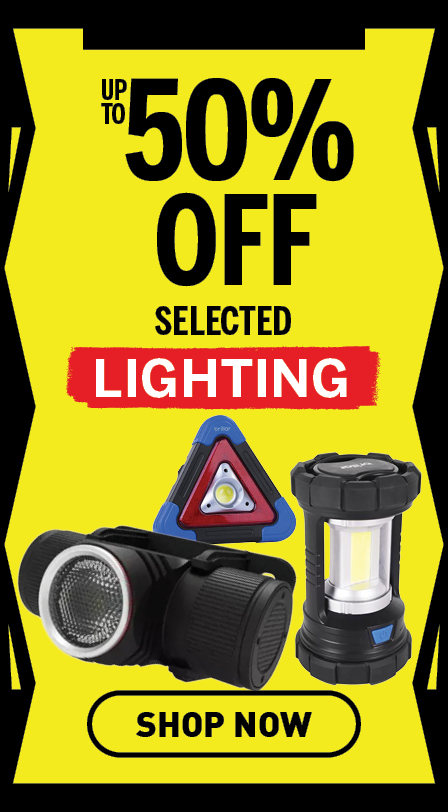 Up to 50% off lighting