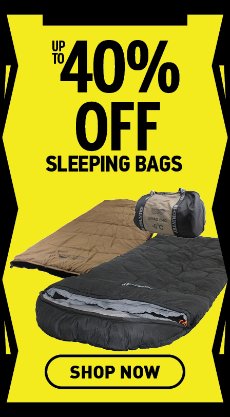 Up to 40% off sleeping bags