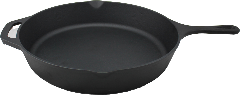 Charmate 24cm Round Cast Iron Frying Pan