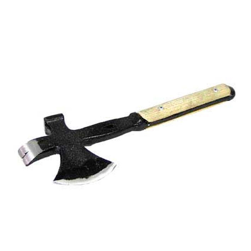 Axe deals hammer crowbar