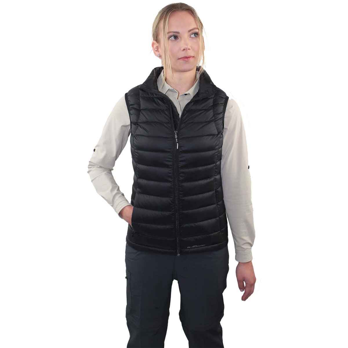 Gray down sale vest