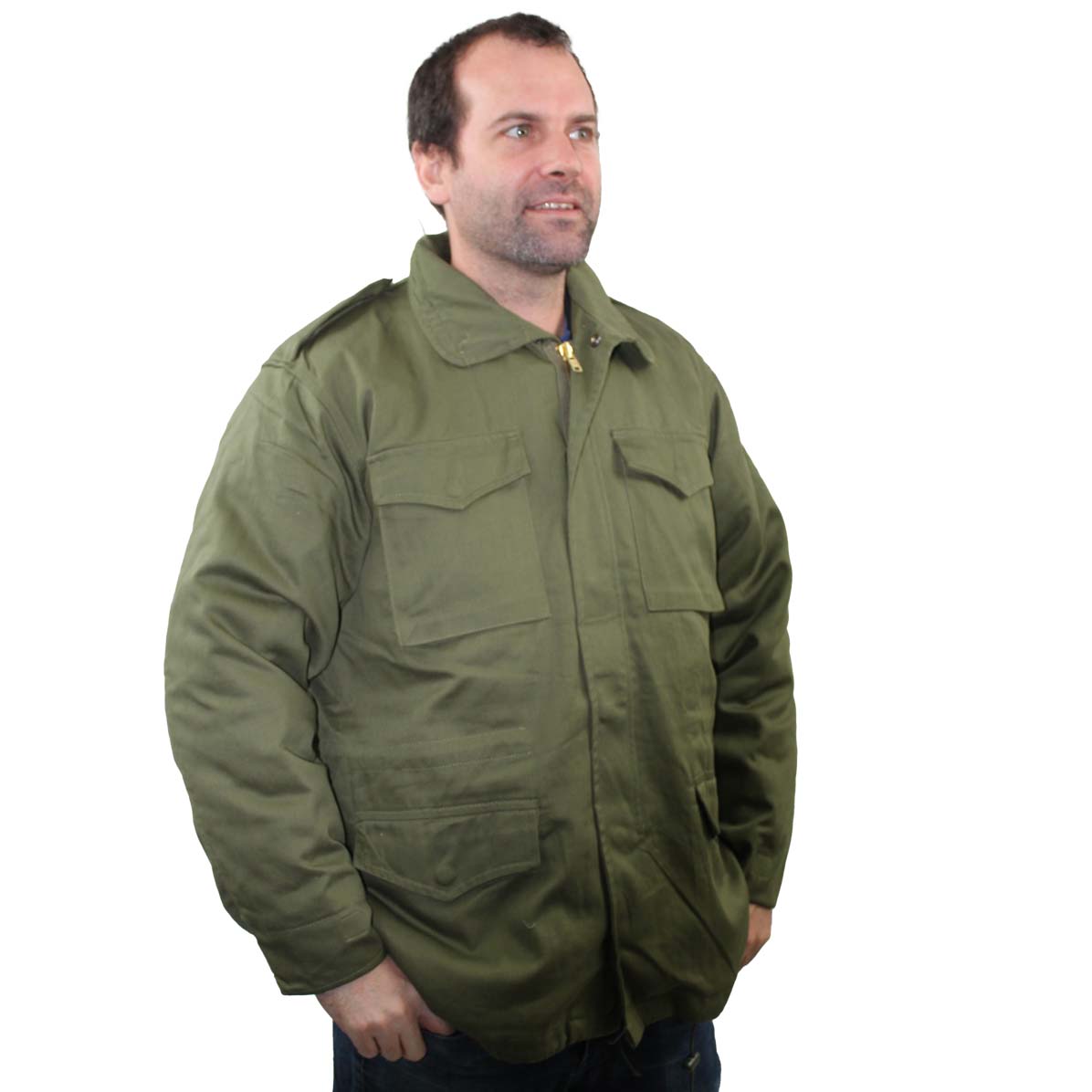 Green m65 field on sale jacket