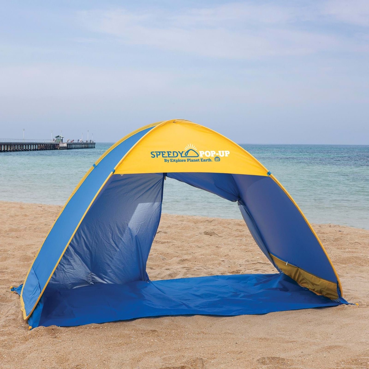 Pop up outlet sun shelters