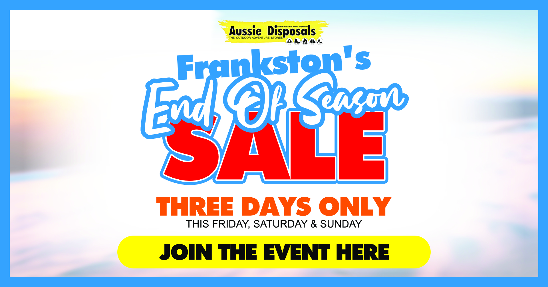 Frankston End of Season 3 Day Sale